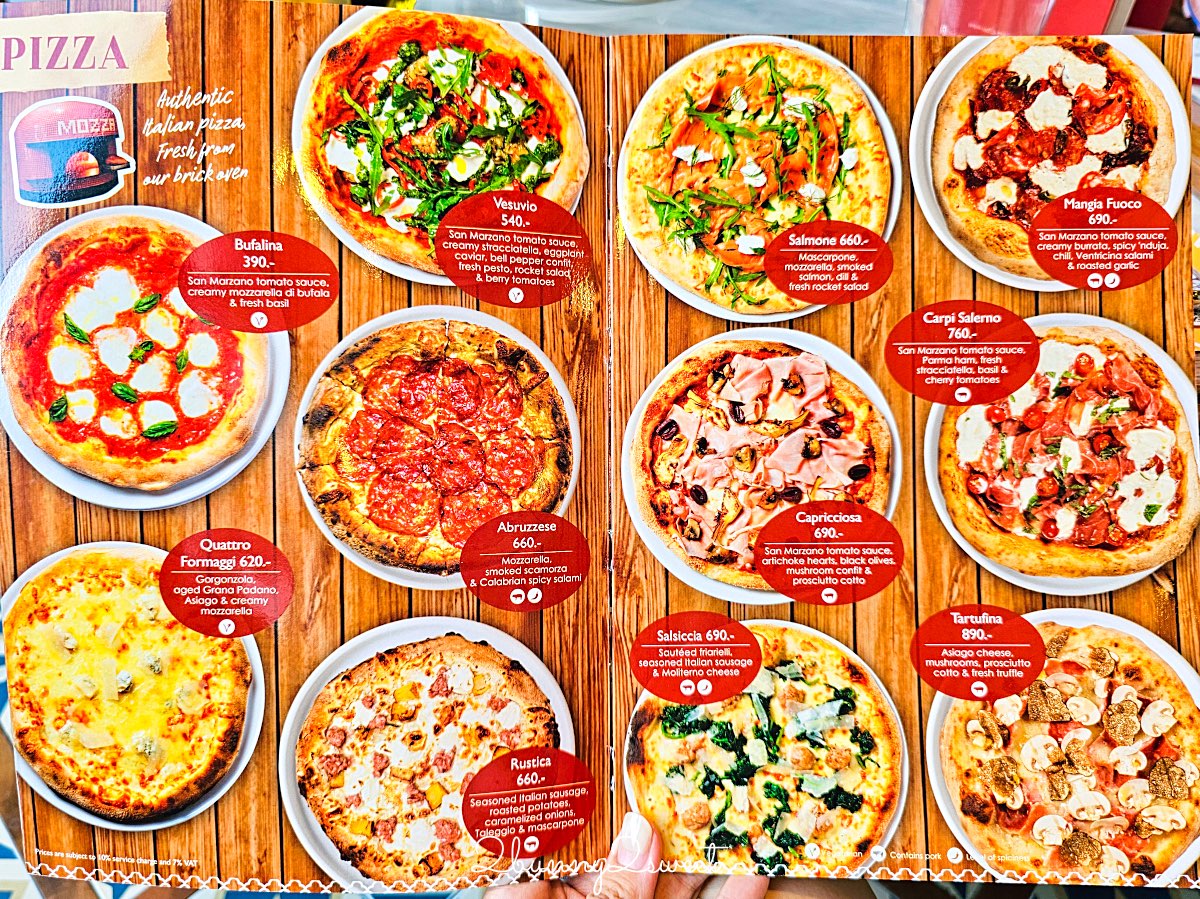 【MOZZA by Cocotte】曼谷 Dusit Central Park 高顏值義式餐廳，美拍環境＋人氣料理一次收集 @兔兒毛毛姊妹花