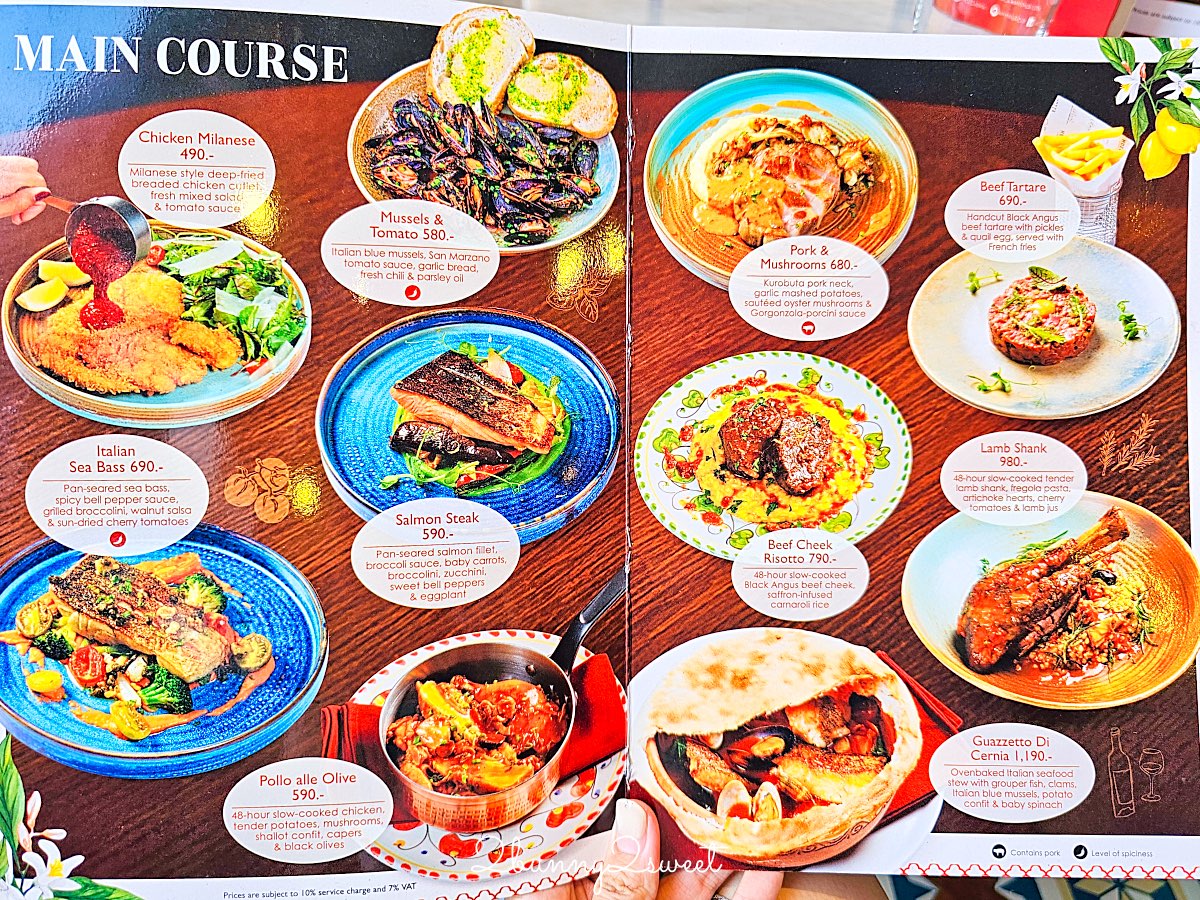 【MOZZA by Cocotte】曼谷 Dusit Central Park 高顏值義式餐廳，美拍環境＋人氣料理一次收集 @兔兒毛毛姊妹花