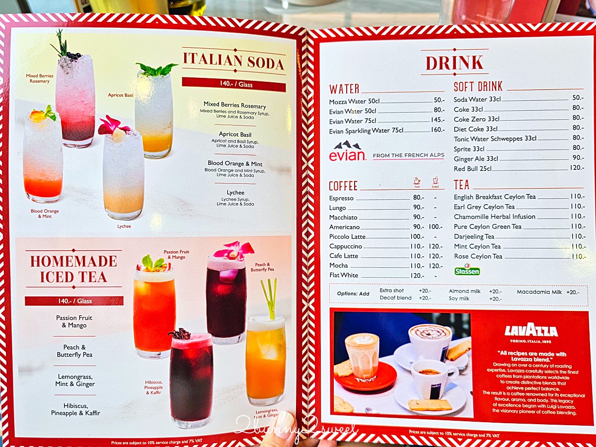 【MOZZA by Cocotte】曼谷 Dusit Central Park 高顏值義式餐廳，美拍環境＋人氣料理一次收集 @兔兒毛毛姊妹花