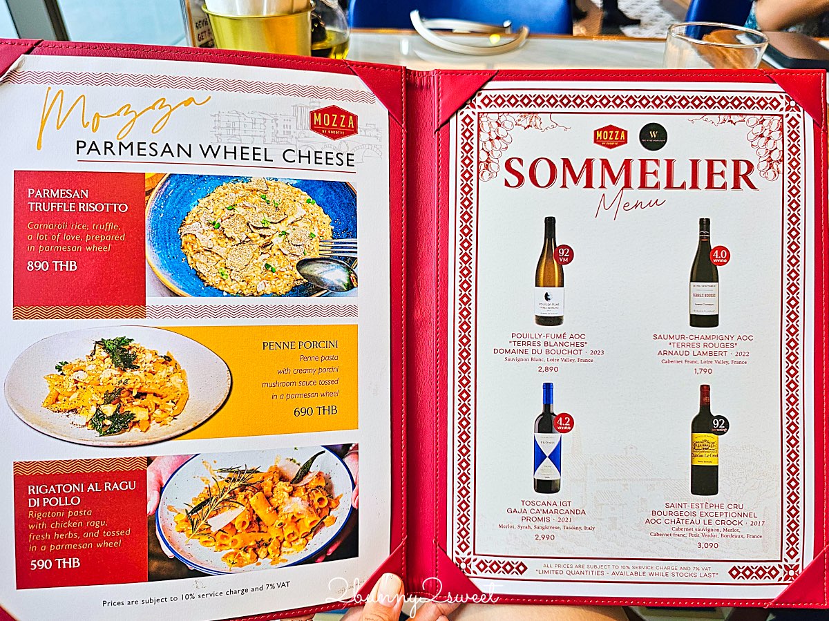 【MOZZA by Cocotte】曼谷 Dusit Central Park 高顏值義式餐廳，美拍環境＋人氣料理一次收集 @兔兒毛毛姊妹花