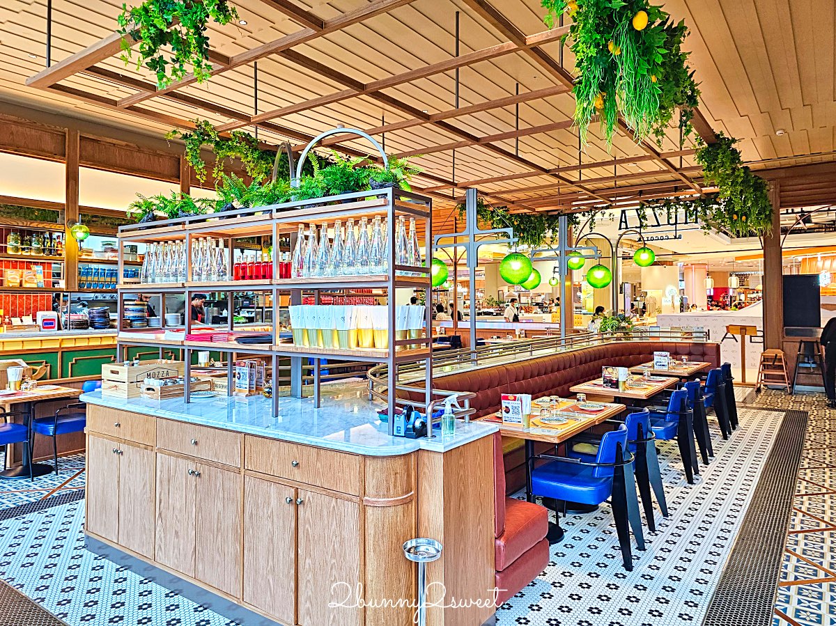 【MOZZA by Cocotte】曼谷 Dusit Central Park 高顏值義式餐廳，美拍環境＋人氣料理一次收集 @兔兒毛毛姊妹花