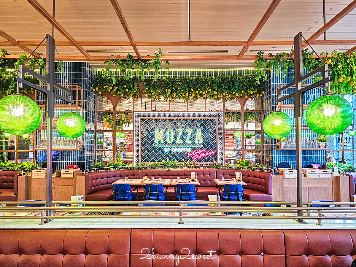 【MOZZA by Cocotte】曼谷 Dusit Central Park 高顏值義式餐廳，美拍環境＋人氣料理一次收集 @兔兒毛毛姊妹花
