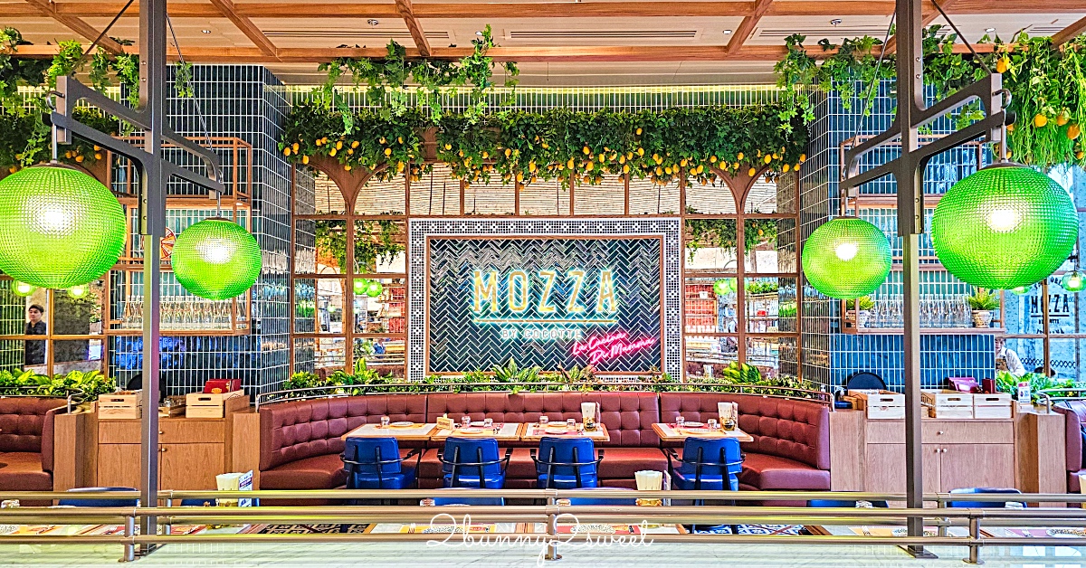 【MOZZA by Cocotte】曼谷 Dusit Central Park 高顏值義式餐廳，美拍環境＋人氣料理一次收集 @兔兒毛毛姊妹花