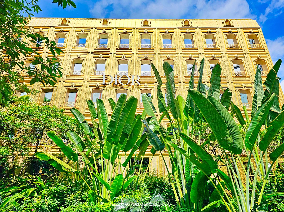 曼谷迪奧咖啡【 Dior Gold House &#038; Café Dior】夢幻藤編咖啡廳必點餐點與訂位攻略 @兔兒毛毛姊妹花