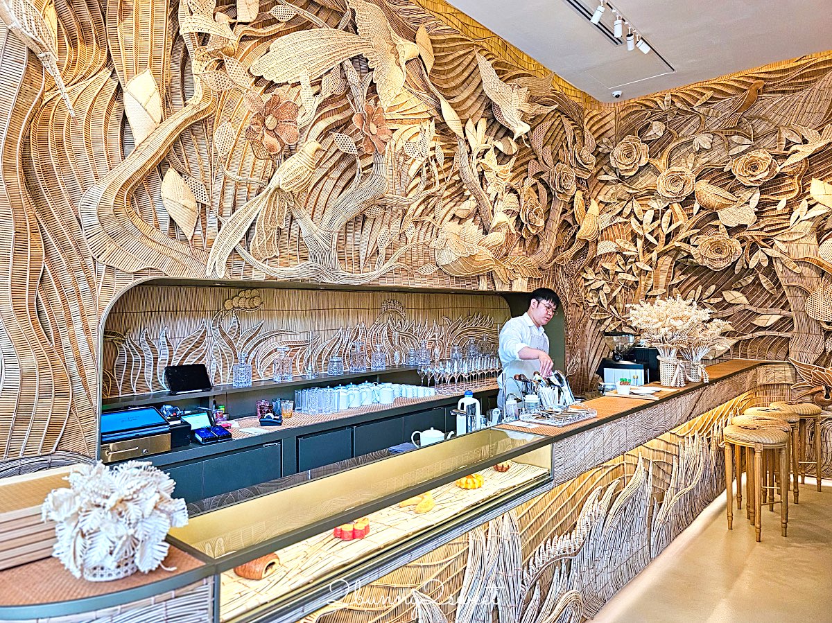 曼谷迪奧咖啡【 Dior Gold House &#038; Café Dior】夢幻藤編咖啡廳必點餐點與訂位攻略 @兔兒毛毛姊妹花