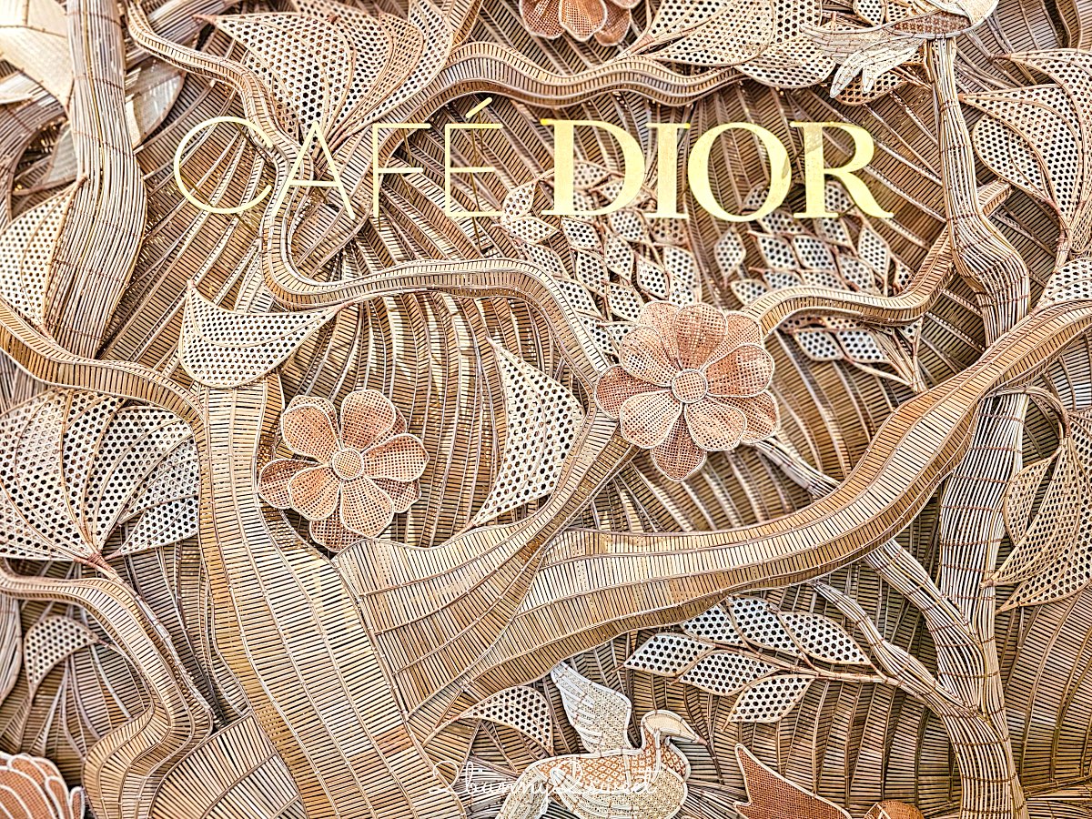 曼谷迪奧咖啡【 Dior Gold House &#038; Café Dior】夢幻藤編咖啡廳必點餐點與訂位攻略 @兔兒毛毛姊妹花