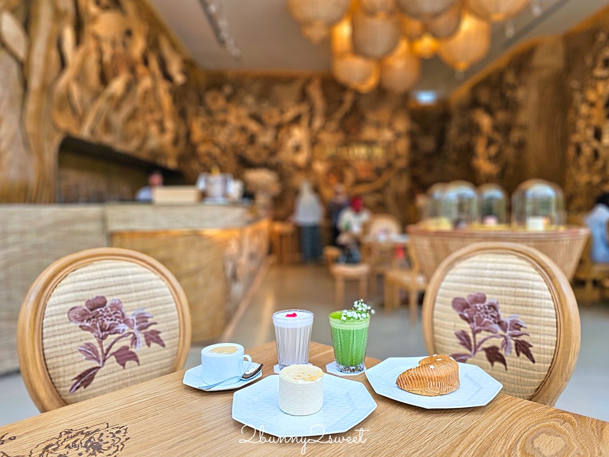 曼谷迪奧咖啡【 Dior Gold House &#038; Café Dior】夢幻藤編咖啡廳必點餐點與訂位攻略 @兔兒毛毛姊妹花