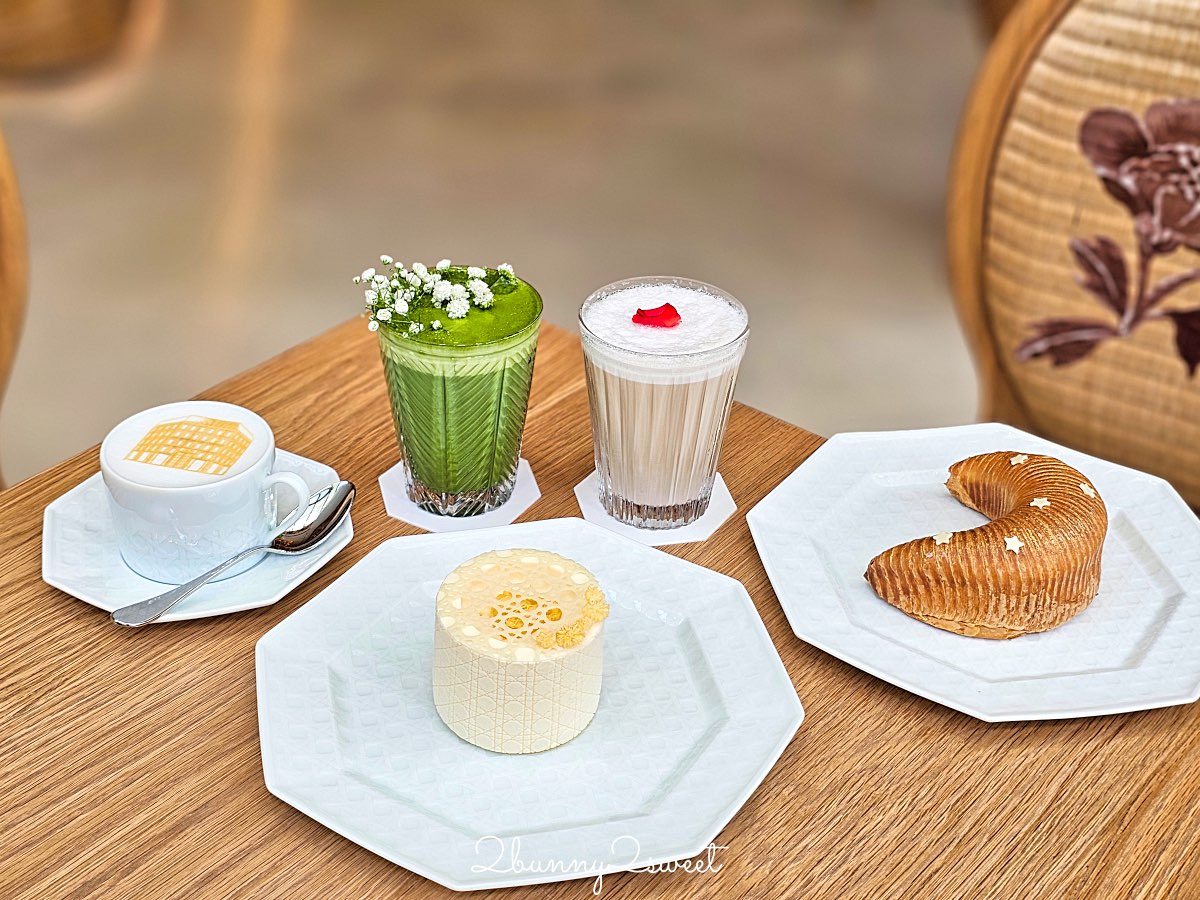 曼谷迪奧咖啡【 Dior Gold House &#038; Café Dior】夢幻藤編咖啡廳必點餐點與訂位攻略 @兔兒毛毛姊妹花