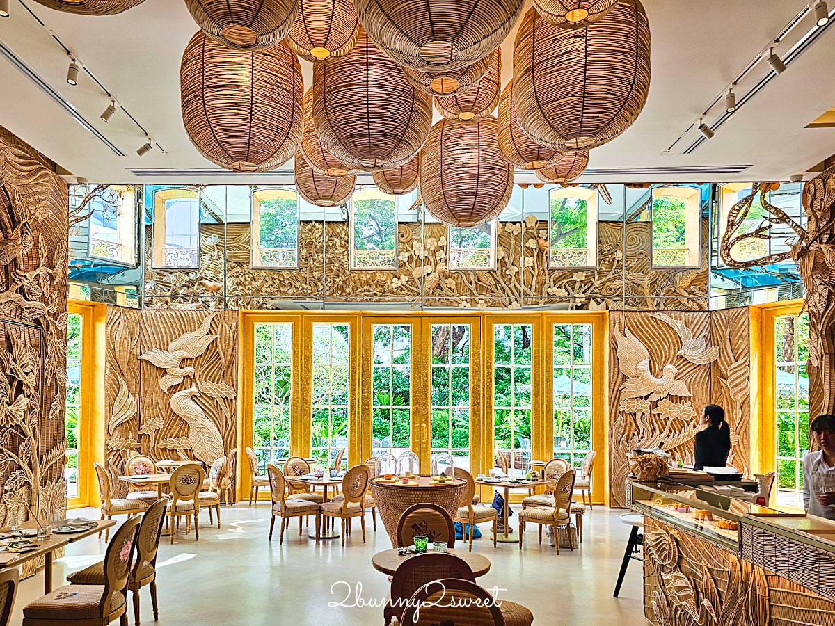 曼谷迪奧咖啡【 Dior Gold House &#038; Café Dior】夢幻藤編咖啡廳必點餐點與訂位攻略 @兔兒毛毛姊妹花