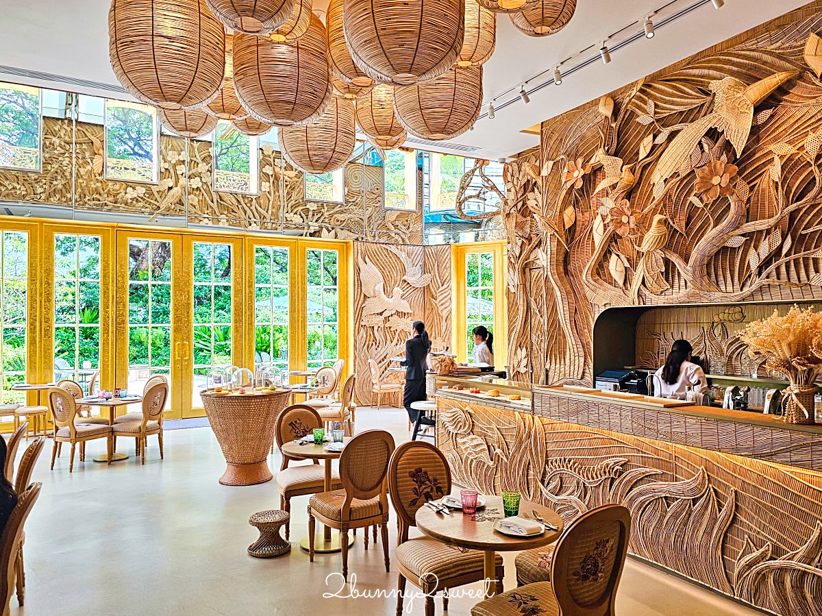 曼谷迪奧咖啡【 Dior Gold House &#038; Café Dior】夢幻藤編咖啡廳必點餐點與訂位攻略 @兔兒毛毛姊妹花
