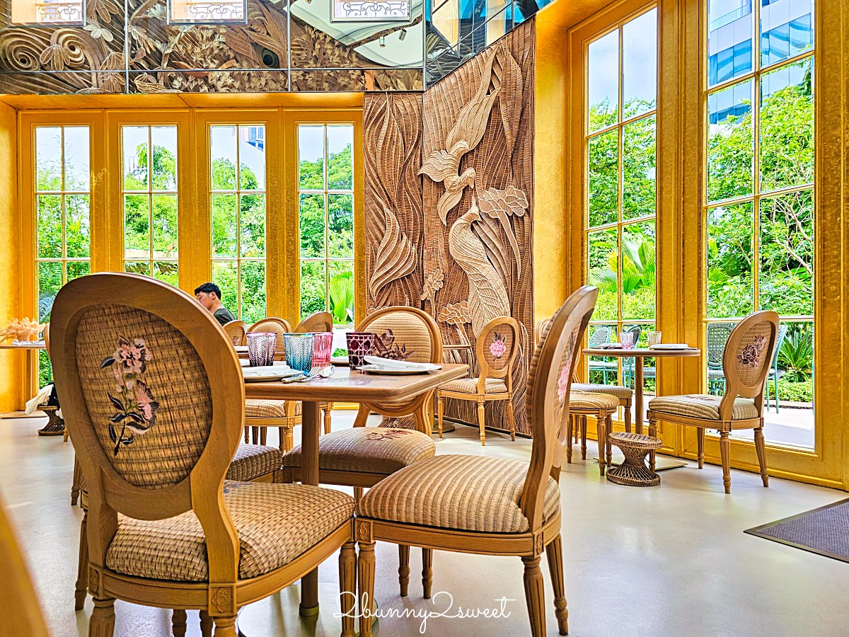 曼谷迪奧咖啡【 Dior Gold House &#038; Café Dior】夢幻藤編咖啡廳必點餐點與訂位攻略 @兔兒毛毛姊妹花