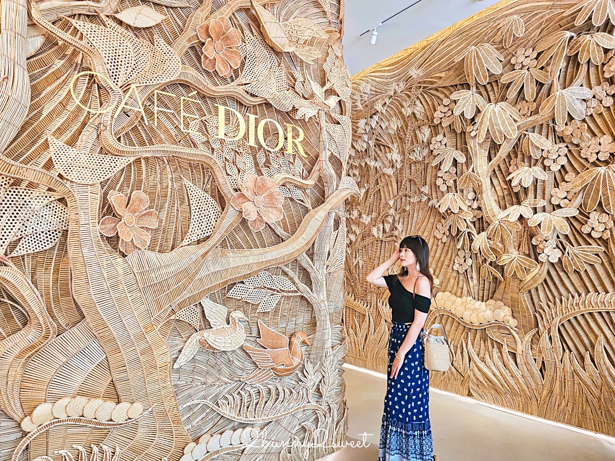 曼谷迪奧咖啡【 Dior Gold House &#038; Café Dior】夢幻藤編咖啡廳必點餐點與訂位攻略 @兔兒毛毛姊妹花