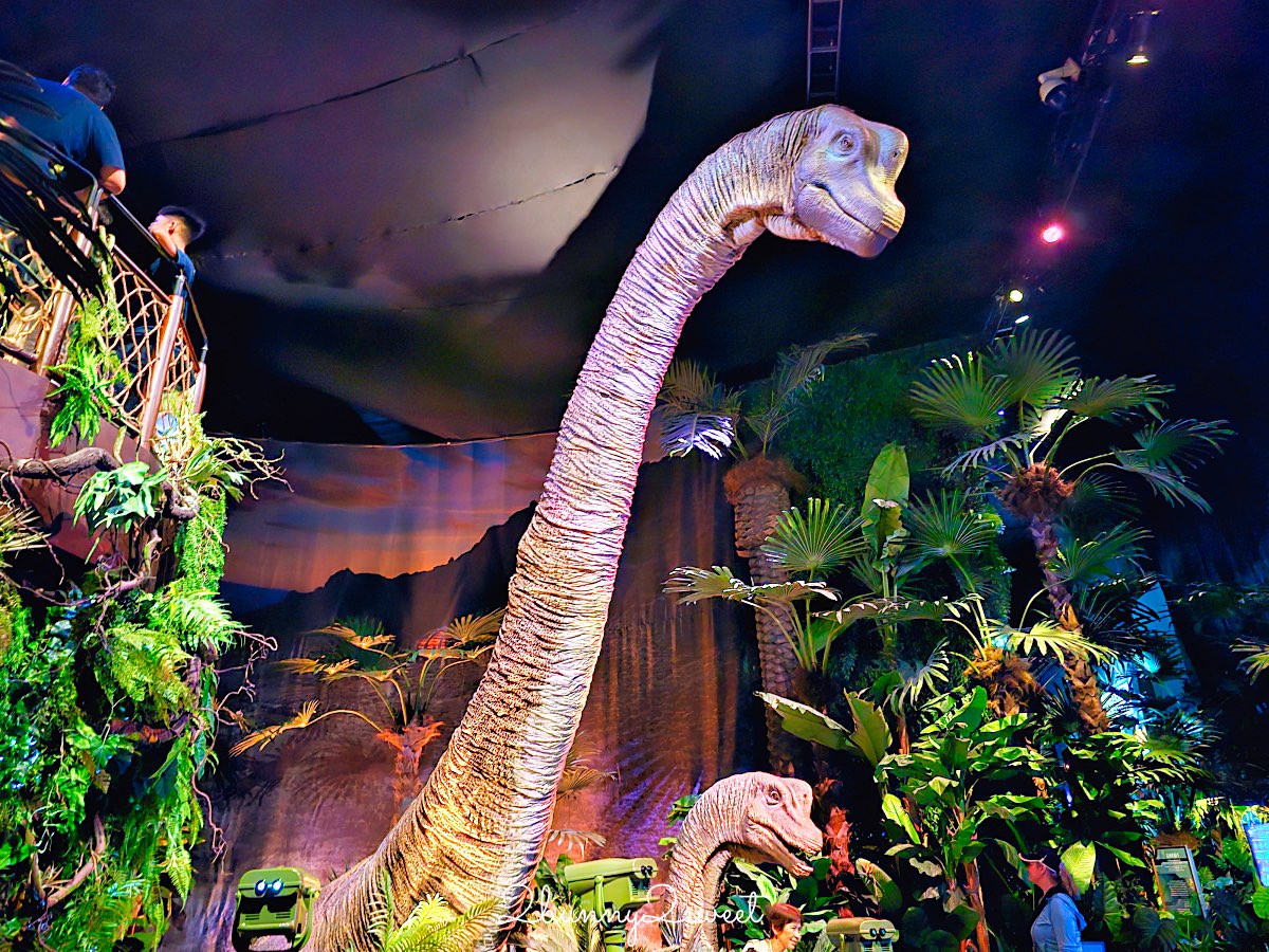 【曼谷侏羅紀世界 Jurassic World】沉浸式恐龍世界互動式冒險體驗，恐龍迷必訪！ @兔兒毛毛姊妹花