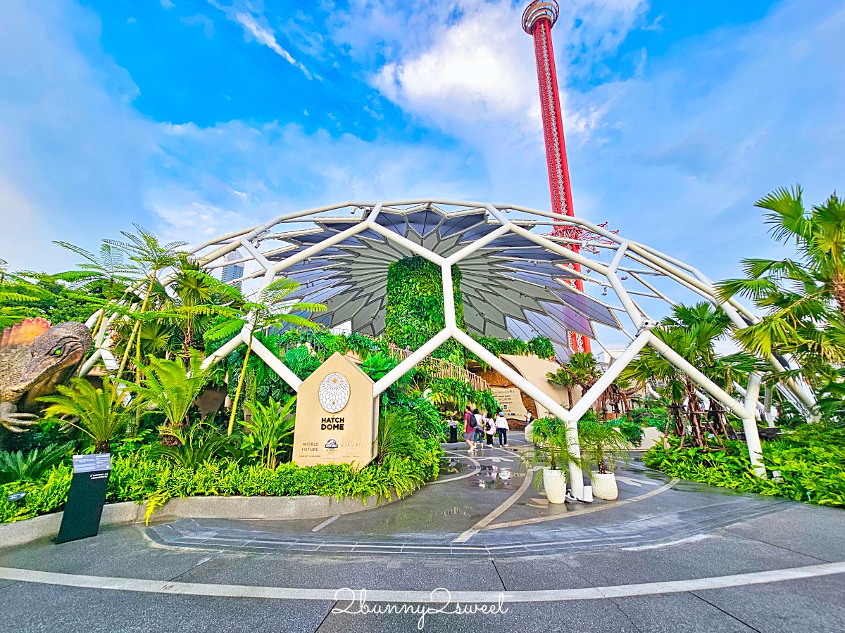 【曼谷侏羅紀世界 Jurassic World】沉浸式恐龍世界互動式冒險體驗，恐龍迷必訪！ @兔兒毛毛姊妹花