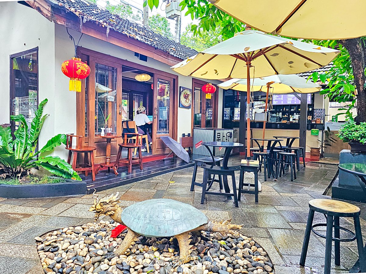 清邁住宿【Lunar Mansion Hotel 月府酒店】中式庭園建築、按摩館、紅寶石中餐廳與 NHOD 咖啡廳一次擁有 @兔兒毛毛姊妹花