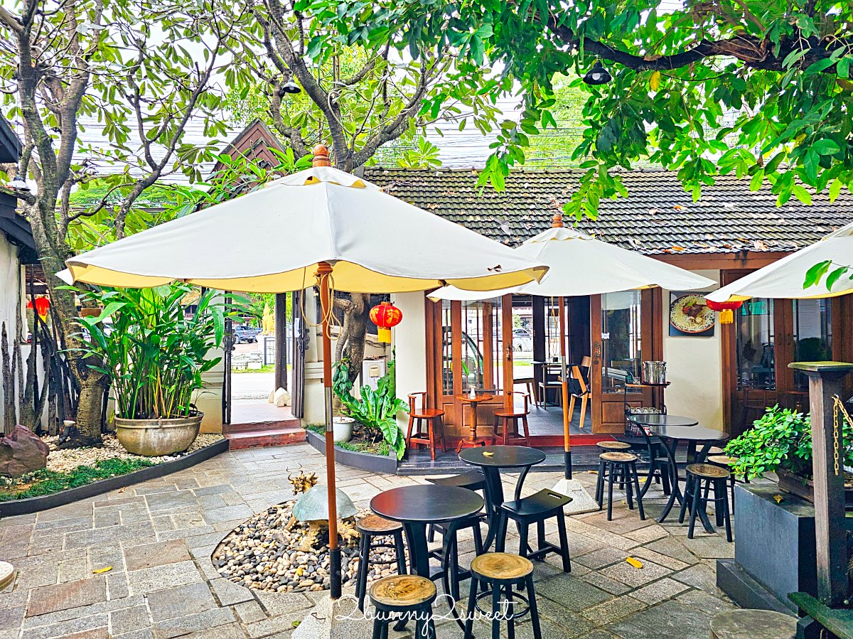 清邁住宿【Lunar Mansion Hotel 月府酒店】中式庭園建築、按摩館、紅寶石中餐廳與 NHOD 咖啡廳一次擁有 @兔兒毛毛姊妹花