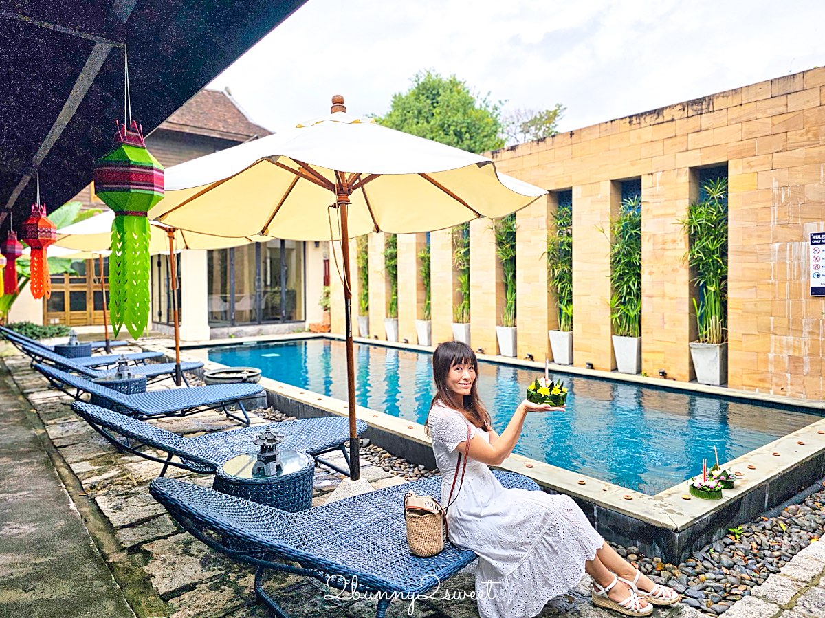 清邁住宿【Lunar Mansion Hotel 月府酒店】中式庭園建築、按摩館、紅寶石中餐廳與 NHOD 咖啡廳一次擁有 @兔兒毛毛姊妹花
