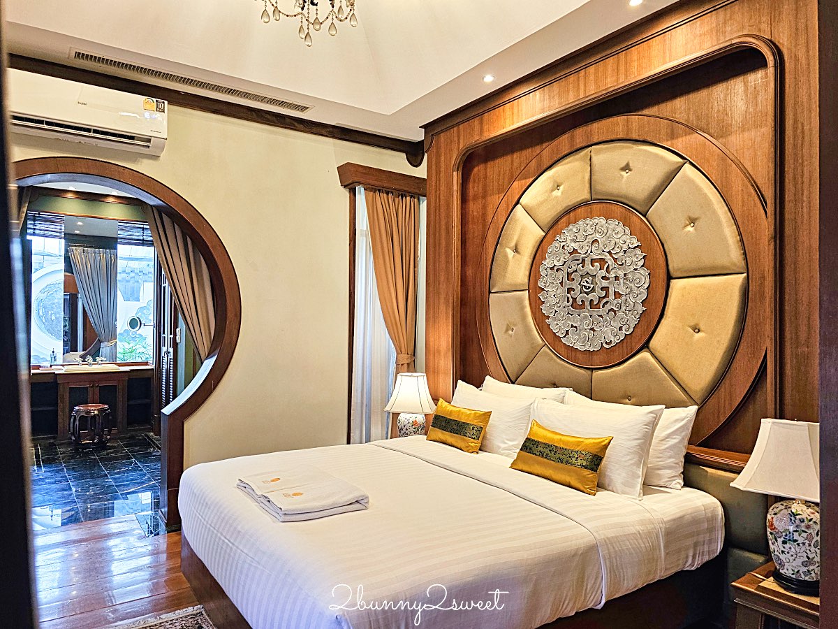 清邁住宿【Lunar Mansion Hotel 月府酒店】中式庭園建築、按摩館、紅寶石中餐廳與 NHOD 咖啡廳一次擁有 @兔兒毛毛姊妹花