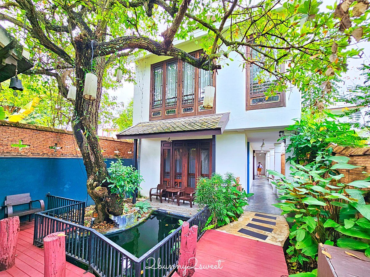 清邁住宿【Lunar Mansion Hotel 月府酒店】中式庭園建築、按摩館、紅寶石中餐廳與 NHOD 咖啡廳一次擁有 @兔兒毛毛姊妹花