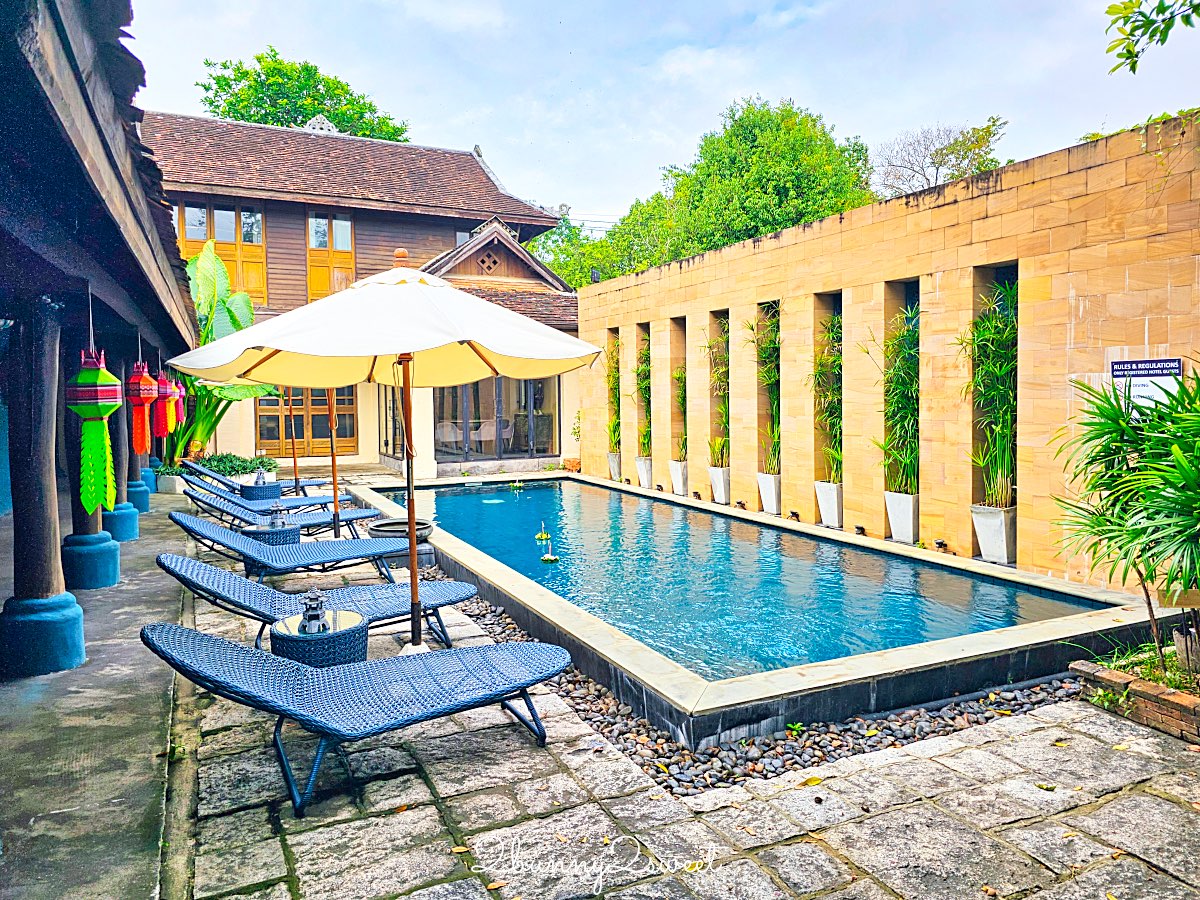 清邁住宿【Lunar Mansion Hotel 月府酒店】中式庭園建築、按摩館、紅寶石中餐廳與 NHOD 咖啡廳一次擁有 @兔兒毛毛姊妹花