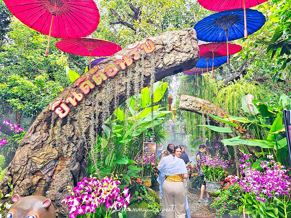 【Lalitta Café】泰北清萊超浮誇仙境咖啡廳！瀑布、雲霧、紙傘步道超好拍 @兔兒毛毛姊妹花