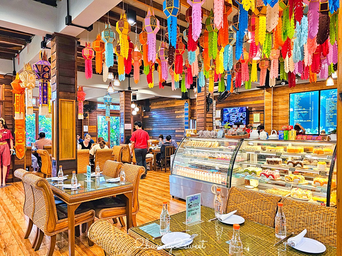 【Lalitta Café】泰北清萊超浮誇仙境咖啡廳！瀑布、雲霧、紙傘步道超好拍 @兔兒毛毛姊妹花