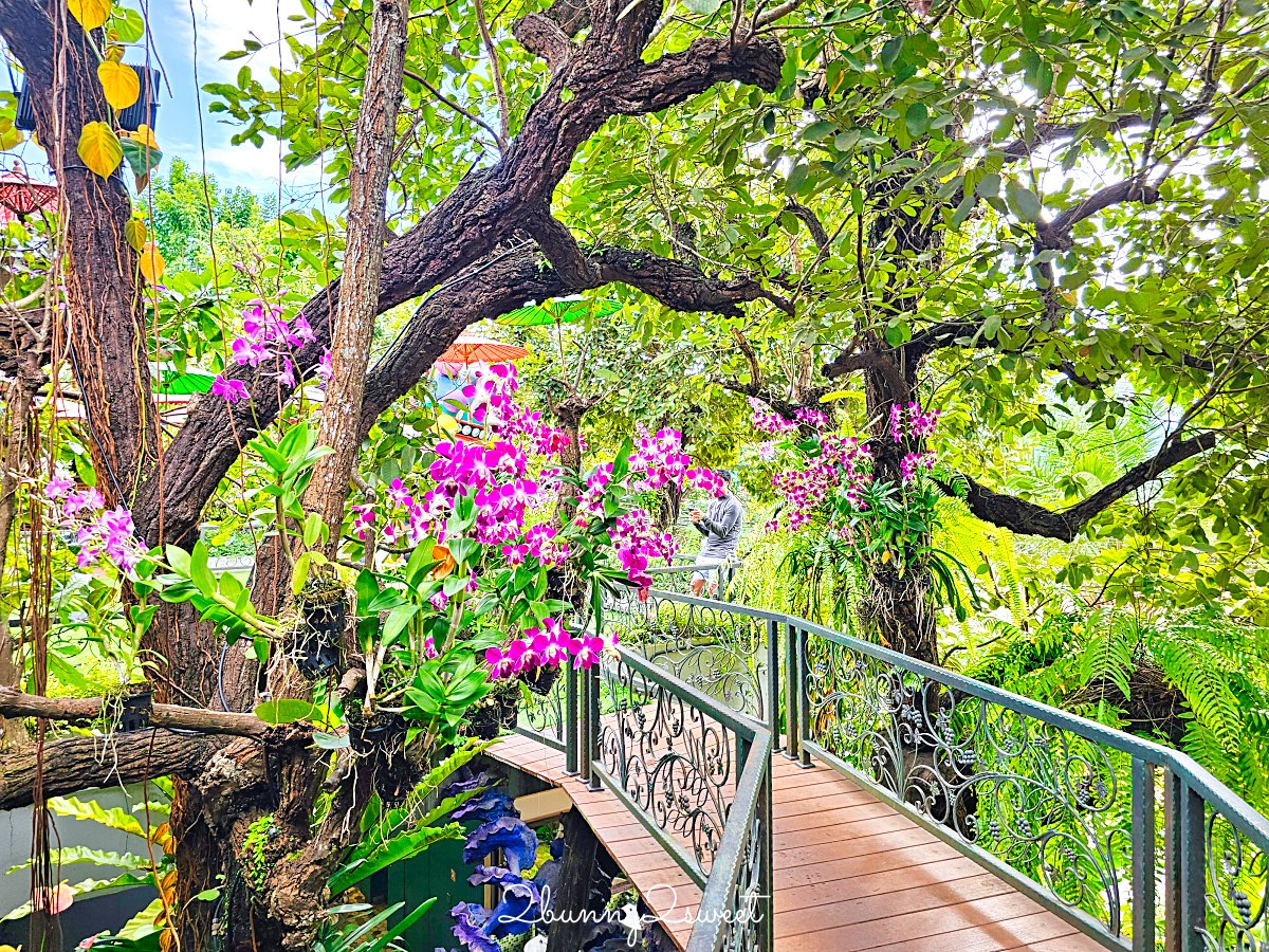 【Lalitta Café】泰北清萊超浮誇仙境咖啡廳！瀑布、雲霧、紙傘步道超好拍 @兔兒毛毛姊妹花