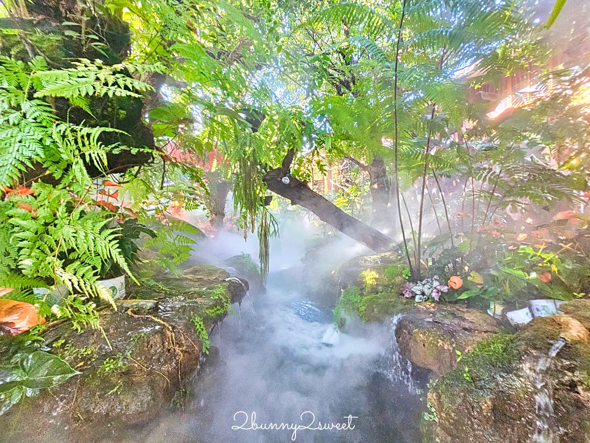 【Lalitta Café】泰北清萊超浮誇仙境咖啡廳！瀑布、雲霧、紙傘步道超好拍 @兔兒毛毛姊妹花