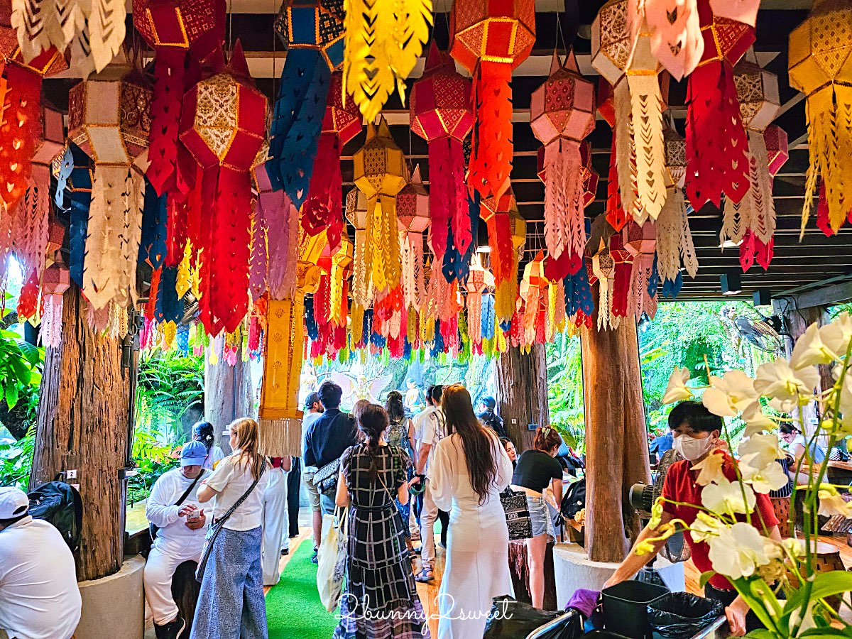 【Lalitta Café】泰北清萊超浮誇仙境咖啡廳！瀑布、雲霧、紙傘步道超好拍 @兔兒毛毛姊妹花