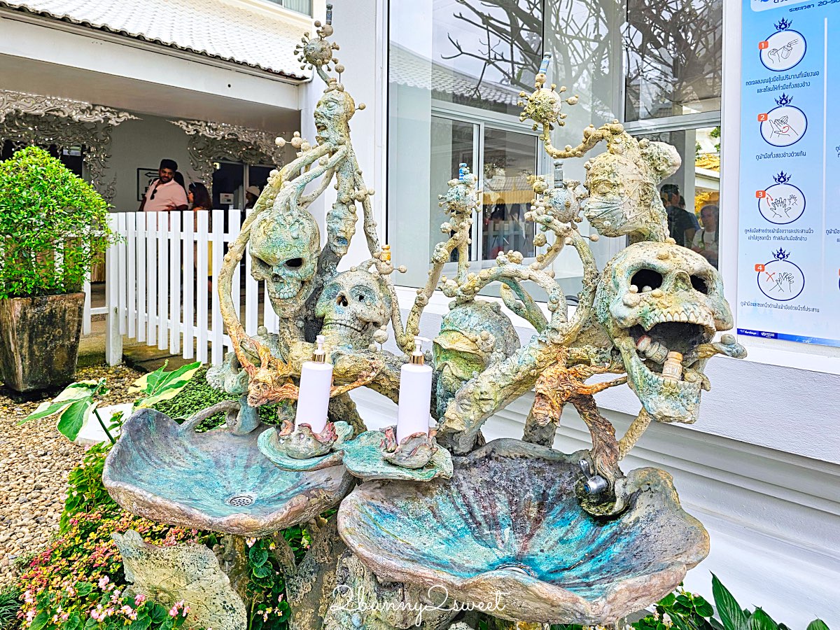 【清萊一日遊】白廟、藍廟、黑屋、長頸族園區一次玩！經典六大景點、交通、路線全整理 @兔兒毛毛姊妹花