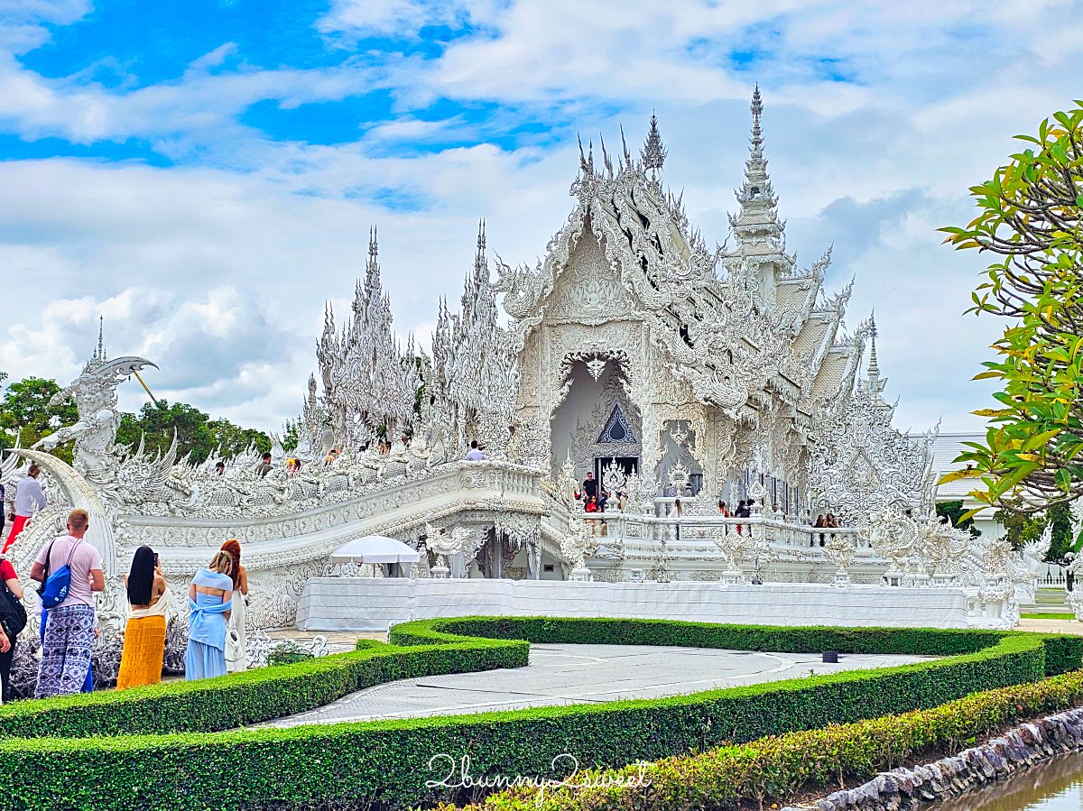 【清萊一日遊】白廟、藍廟、黑屋、長頸族園區一次玩！經典六大景點、交通、路線全整理 @兔兒毛毛姊妹花