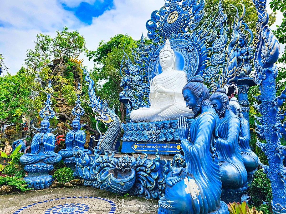 【清萊一日遊】白廟、藍廟、黑屋、長頸族園區一次玩！經典六大景點、交通、路線全整理 @兔兒毛毛姊妹花