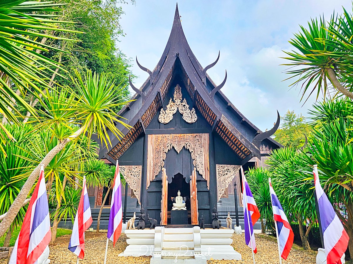 【清萊一日遊】白廟、藍廟、黑屋、長頸族園區一次玩！經典六大景點、交通、路線全整理 @兔兒毛毛姊妹花
