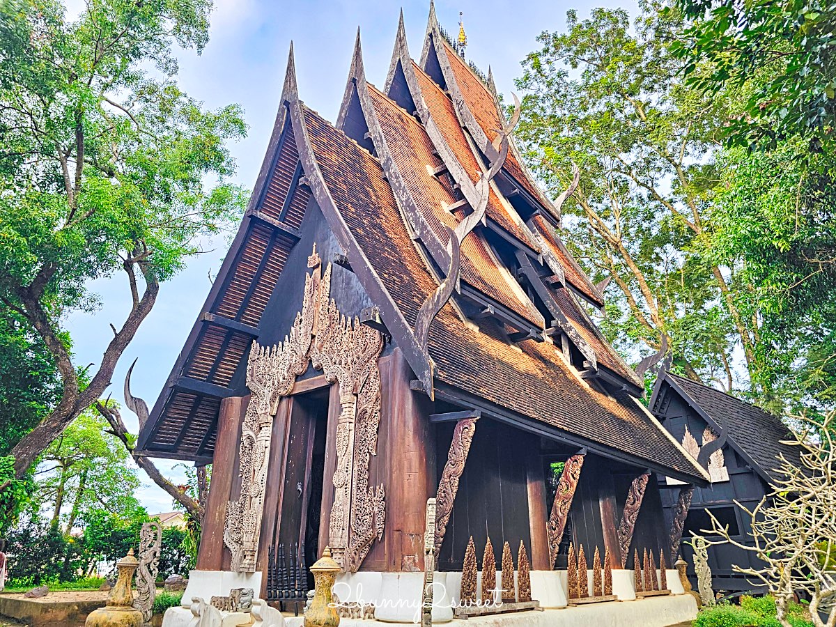 【清萊一日遊】白廟、藍廟、黑屋、長頸族園區一次玩！經典六大景點、交通、路線全整理 @兔兒毛毛姊妹花