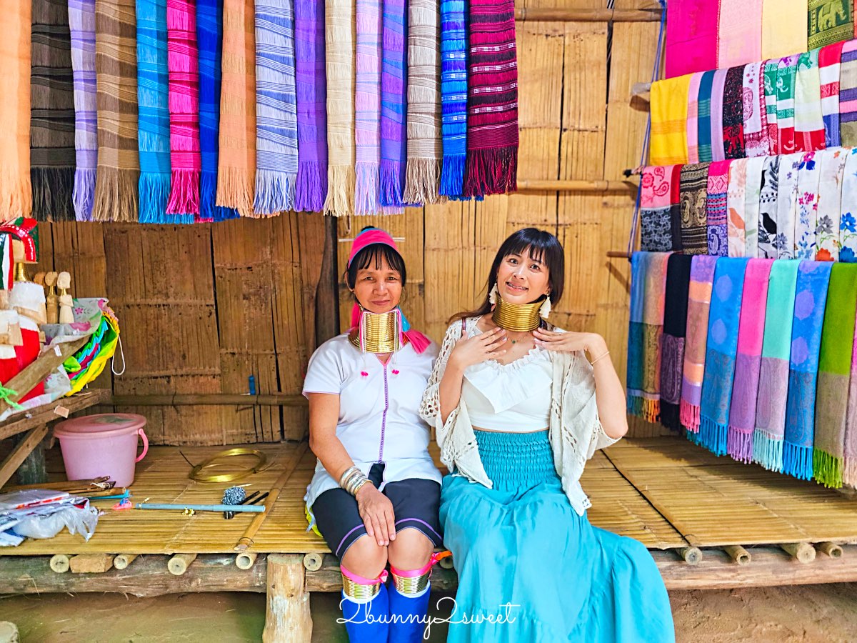 【清萊一日遊】白廟、藍廟、黑屋、長頸族園區一次玩！經典六大景點、交通、路線全整理 @兔兒毛毛姊妹花