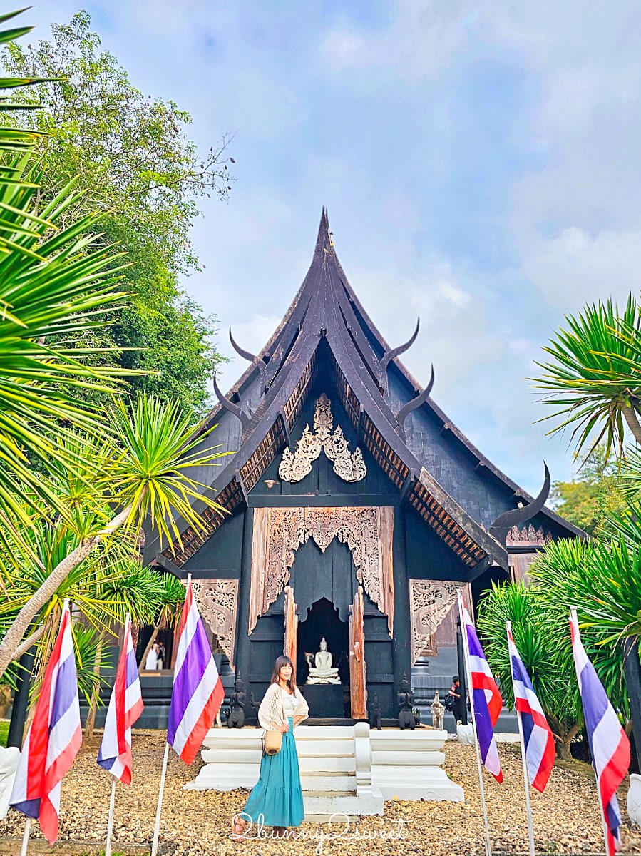 【清萊一日遊】白廟、藍廟、黑屋、長頸族園區一次玩！經典六大景點、交通、路線全整理 @兔兒毛毛姊妹花