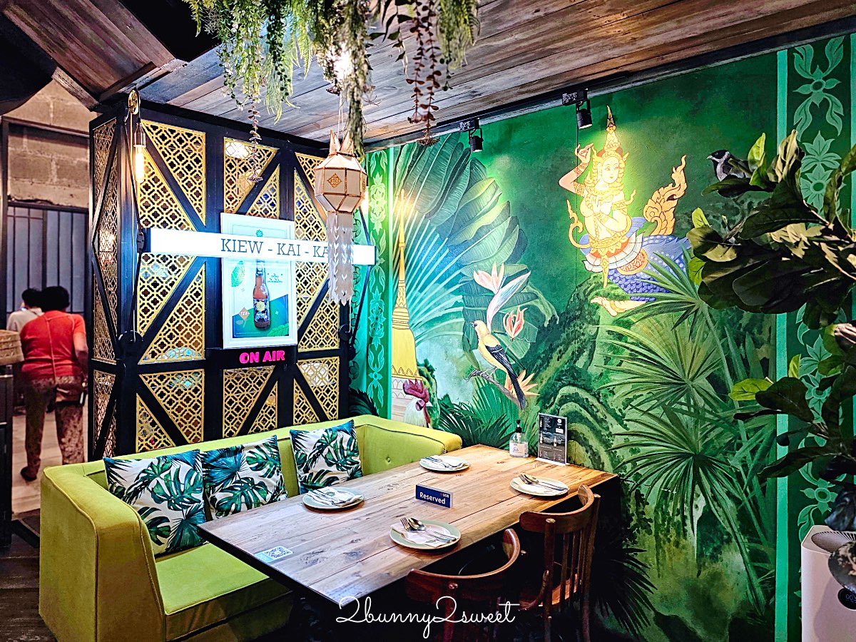 清邁美食【KIEW KAI KA】米其林推薦創意泰式料理餐廳 One Nimman 分店完整攻略 @兔兒毛毛姊妹花
