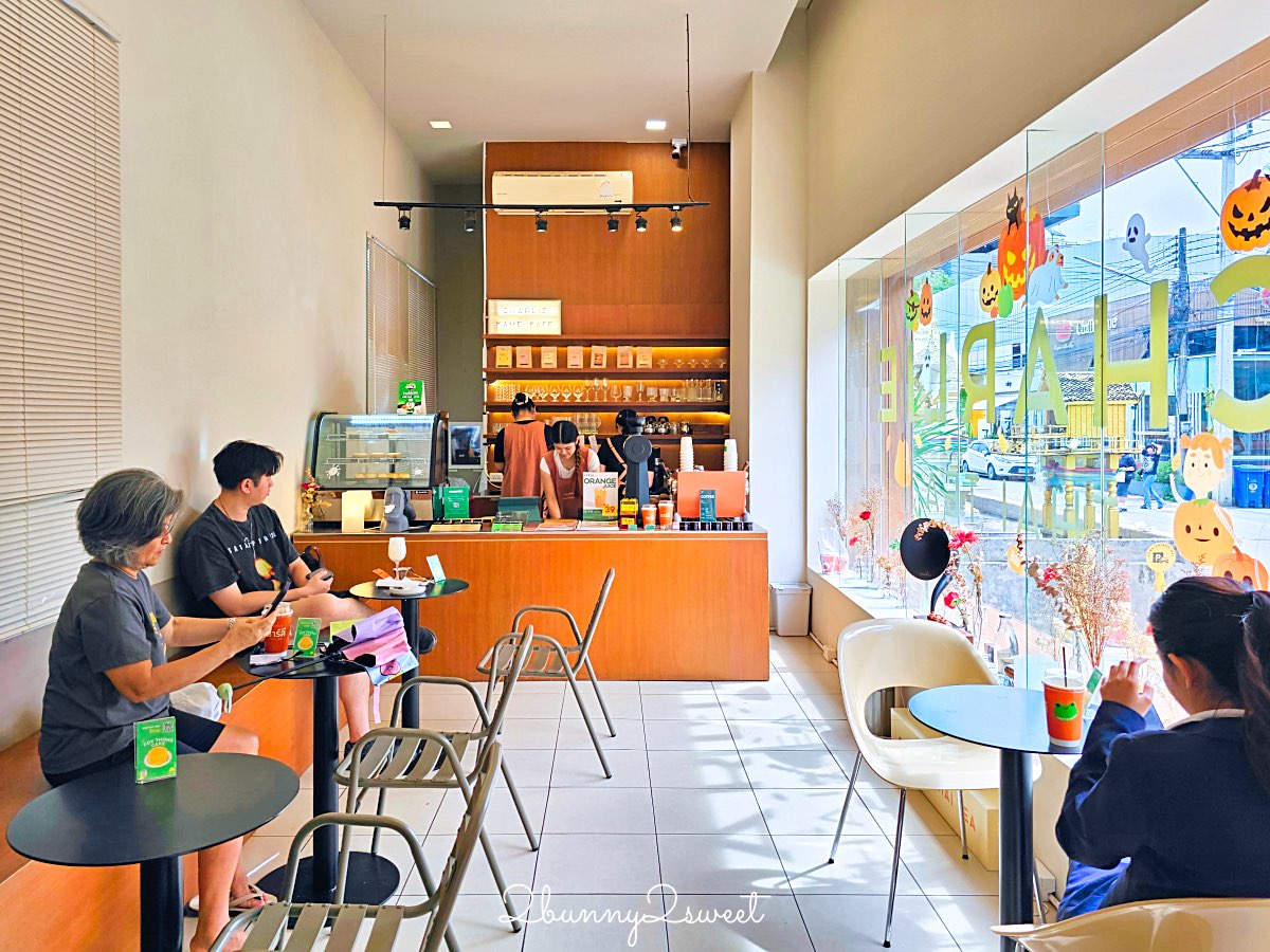 清邁美食【CHARLIE Thai Tea】喝過就回不去的精品泰奶，自選茶葉、甜度、萃取時間～超順口 @兔兒毛毛姊妹花