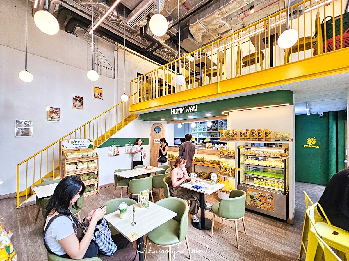 清邁美食【Homm Wan Durian Cafe】尼曼一號最夯榴槤甜品店！榴槤控必吃刨冰、榴槤糯米飯 @兔兒毛毛姊妹花