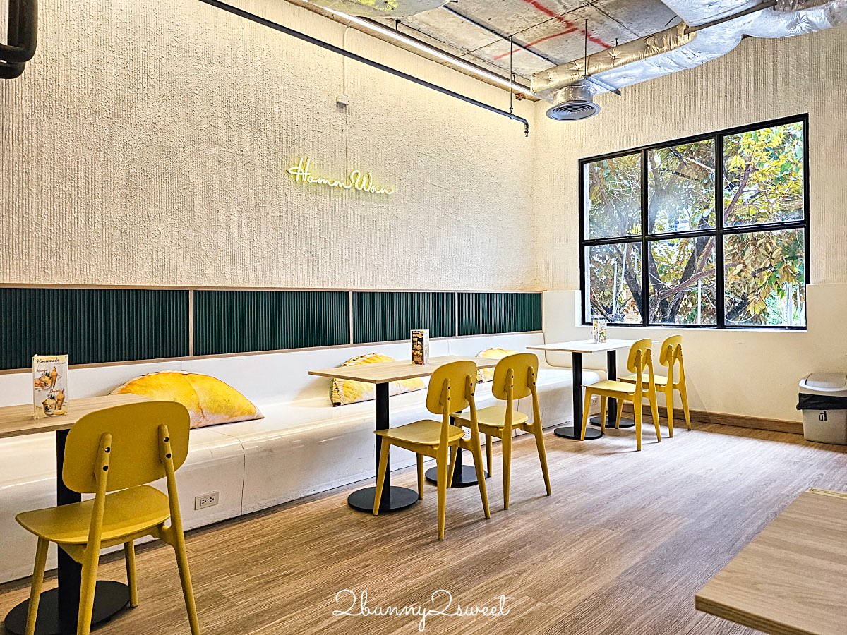 清邁美食【Homm Wan Durian Cafe】尼曼一號最夯榴槤甜品店！榴槤控必吃刨冰、榴槤糯米飯 @兔兒毛毛姊妹花