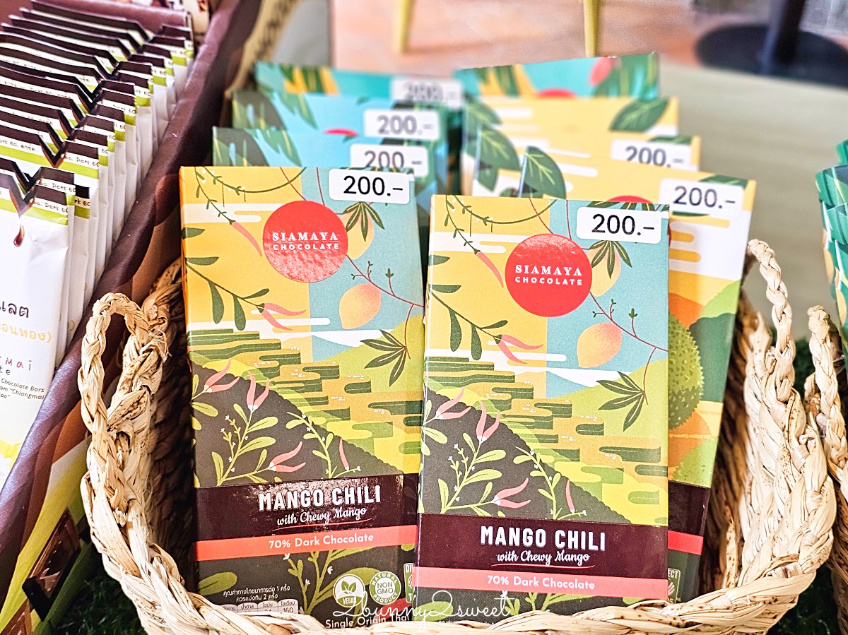 清邁美食【Homm Wan Durian Cafe】尼曼一號最夯榴槤甜品店！榴槤控必吃刨冰、榴槤糯米飯 @兔兒毛毛姊妹花