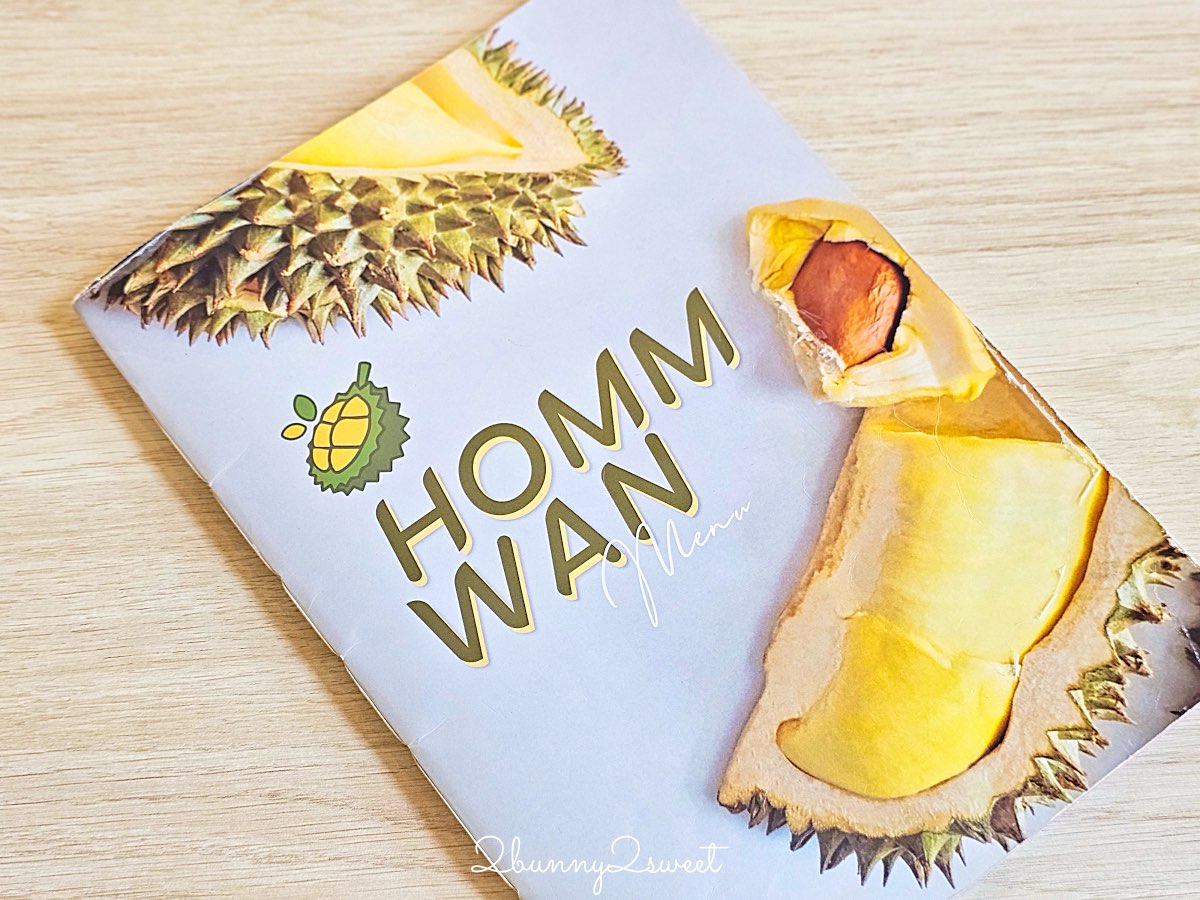 清邁美食【Homm Wan Durian Cafe】尼曼一號最夯榴槤甜品店！榴槤控必吃刨冰、榴槤糯米飯 @兔兒毛毛姊妹花