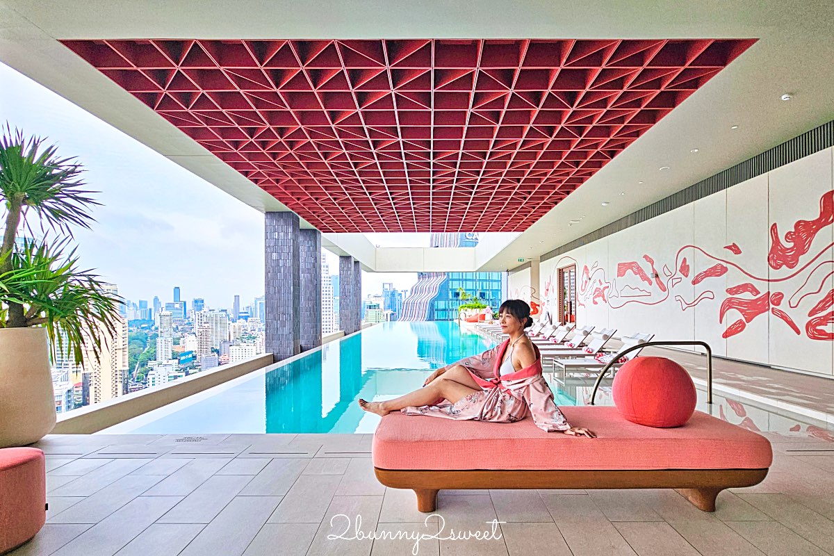 曼谷【KROMO Bangkok Curio Collection by Hilton】粉紅夢幻設計、絕美空中泳池、文青系早餐超驚艷! @兔兒毛毛姊妹花 曼谷【KROMO Bangkok Curio Collection by Hilton】粉紅夢幻設計、絕美空中泳池、文青系早餐超驚艷! @兔兒毛毛姊妹花