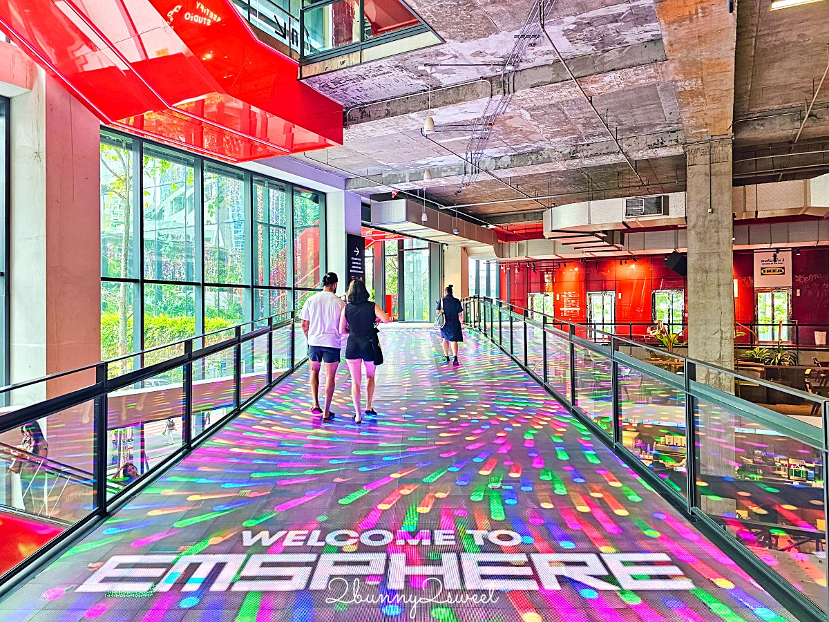 曼谷購物地標【EmSphere】全攻略：商場必逛亮點、品牌樓層介紹、交通方式懶人包 @兔兒毛毛姊妹花
