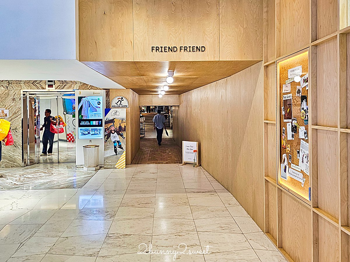 曼谷設計迷必訪【FRIEND FRIEND】Emporium停車場改建，以綠意與光打造的生活美學空間 @兔兒毛毛姊妹花