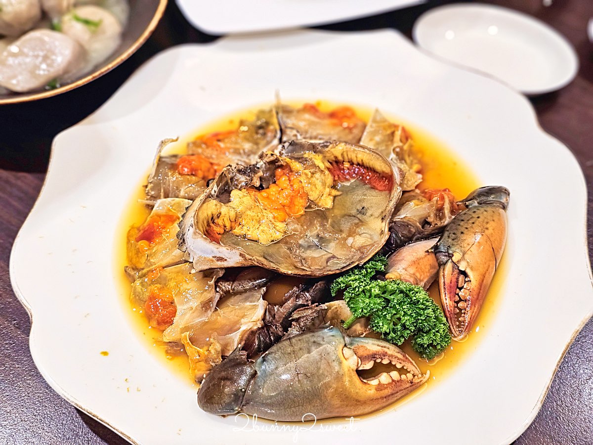 【點水樓南京店】台北必吃江浙料理 最新秋季限定菜色、醉膏蟹、火焰鴨、七彩小籠包 @兔兒毛毛姊妹花