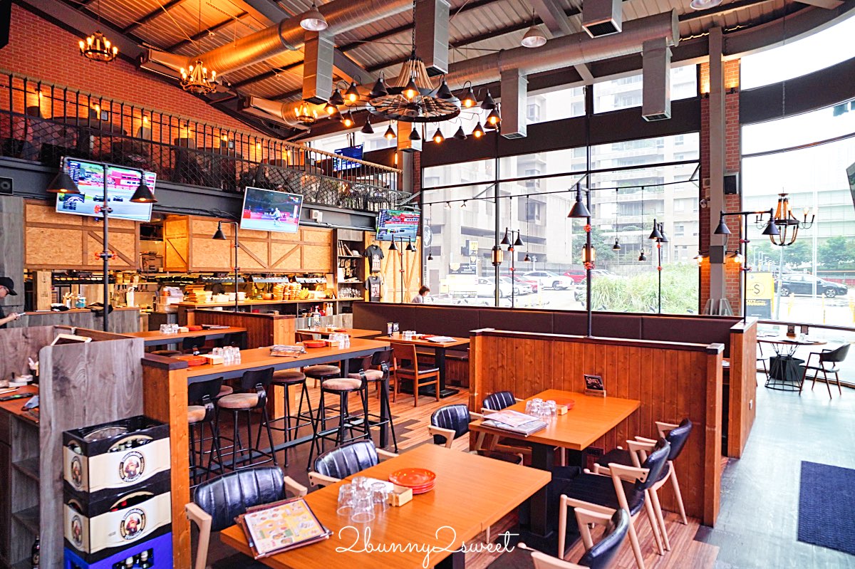 【ABV地中海餐酒館 林口文三店】三井Outlet旁不限時餐酒館！地中海早午餐、精釀啤酒、異國料理、包場＆周邊商品全攻略 @兔兒毛毛姊妹花