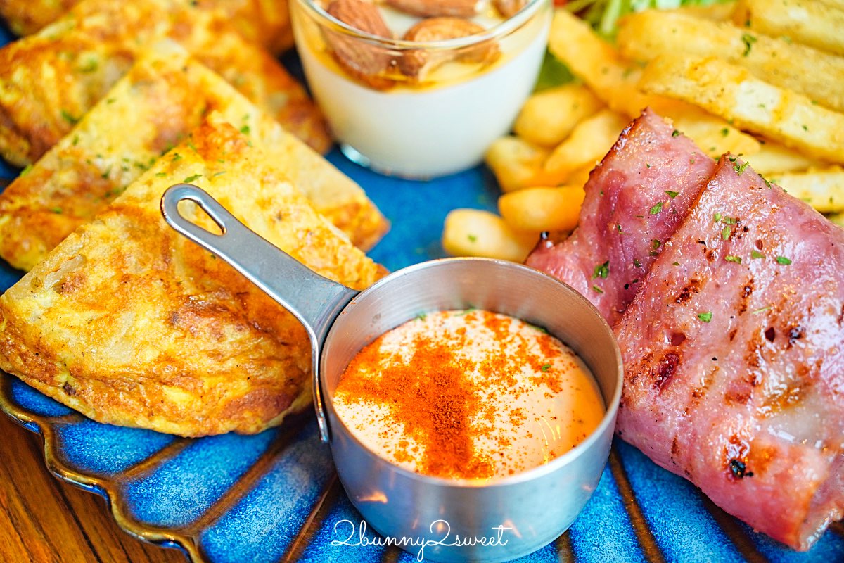 【ABV地中海餐酒館 林口文三店】三井Outlet旁不限時餐酒館！地中海早午餐、精釀啤酒、異國料理、包場＆周邊商品全攻略 @兔兒毛毛姊妹花