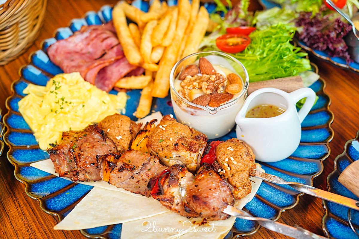 【ABV地中海餐酒館 林口文三店】三井Outlet旁不限時餐酒館！地中海早午餐、精釀啤酒、異國料理、包場＆周邊商品全攻略 @兔兒毛毛姊妹花