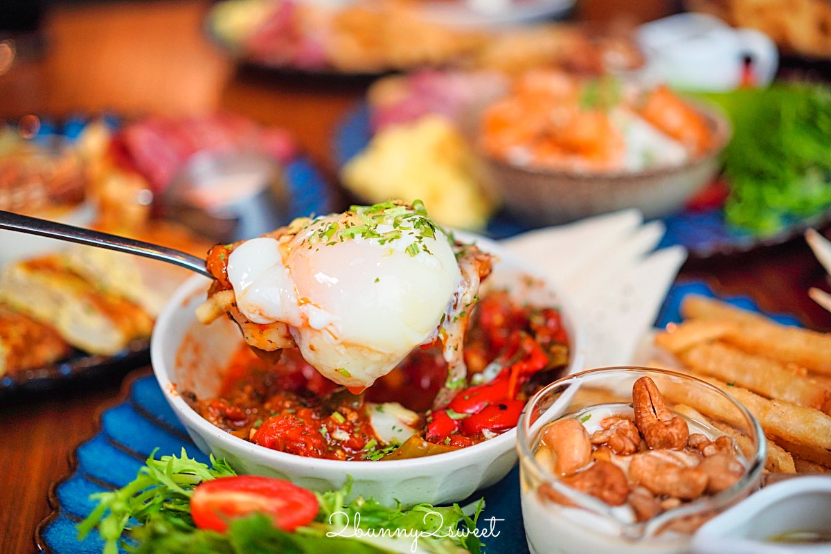 【ABV地中海餐酒館 林口文三店】三井Outlet旁不限時餐酒館！地中海早午餐、精釀啤酒、異國料理、包場＆周邊商品全攻略 @兔兒毛毛姊妹花